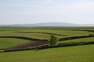 Panorama z eremów na Góry Św.